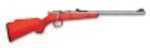 Henry Repeating Arms Rifle Mini Bolt Youth 22 Long 16.25" Stainless Steel Barrel Orange Stock H005S